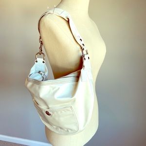 Coach White Shoulder Bag